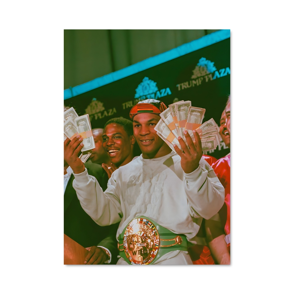 Poster Mike tyson boxeur